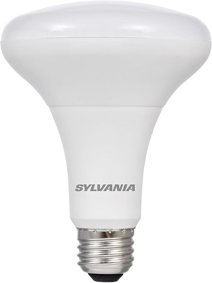 61Lz9AgRnGL._AC_SX679_.jpg SYLVANIA ECO LED Light Bulb, BR30, 65W=10W, 7 Year, 650 Lumens, Frosted, Dimmable, Daylight – 4 Pack (40871)